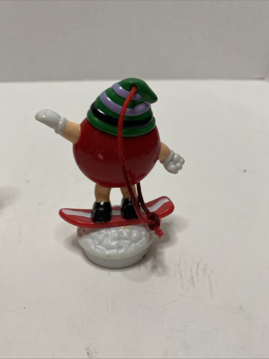 vintage M&M Christmas Ornament Candy Topper 3 Characters