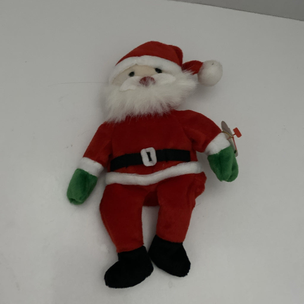 Ty Beanie Baby Santa 1998 Plush Toy