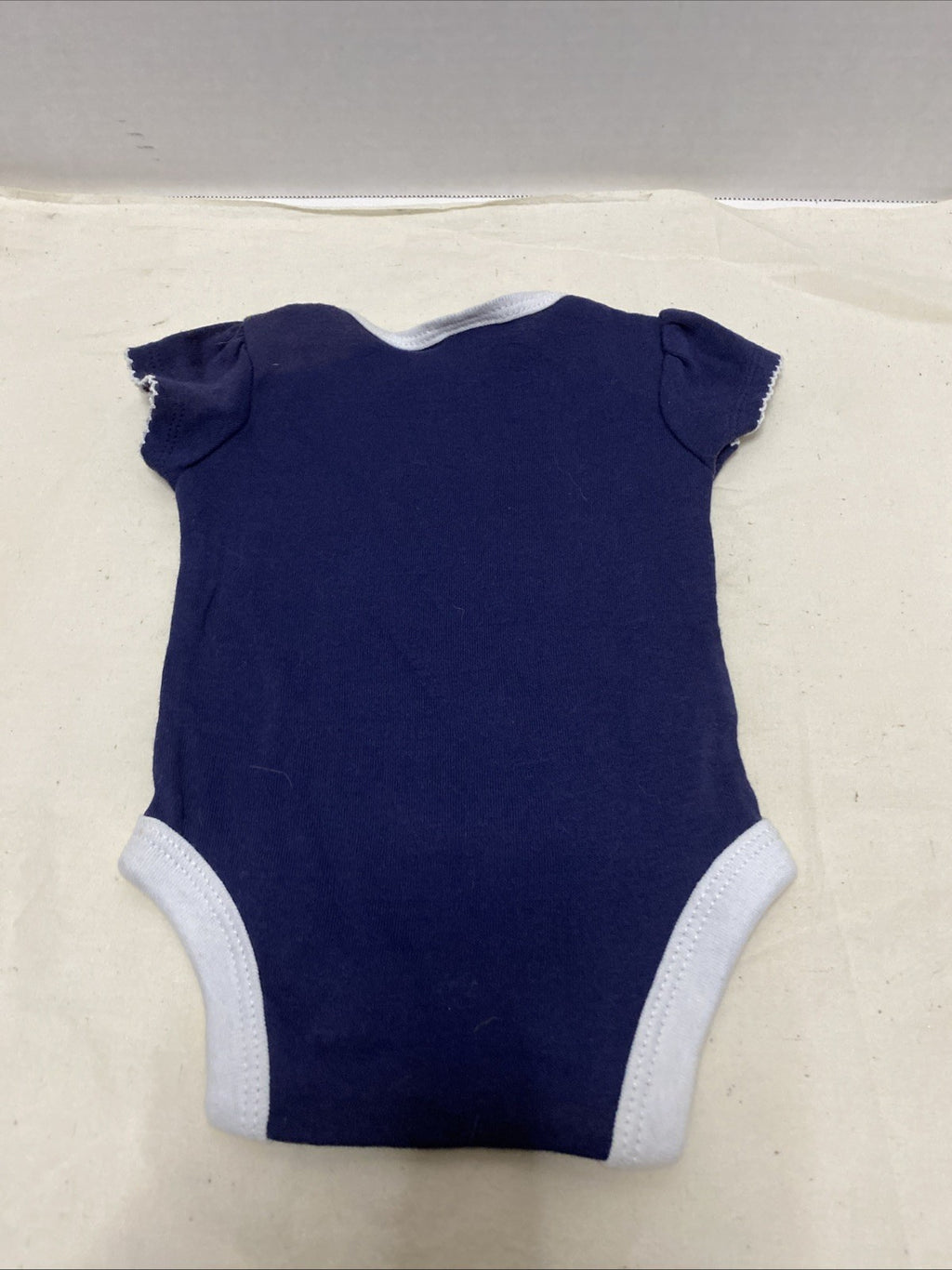 Russell 1 piece outfit Michigan - Let’s Go Blue Short Sleeves 0-3 Months