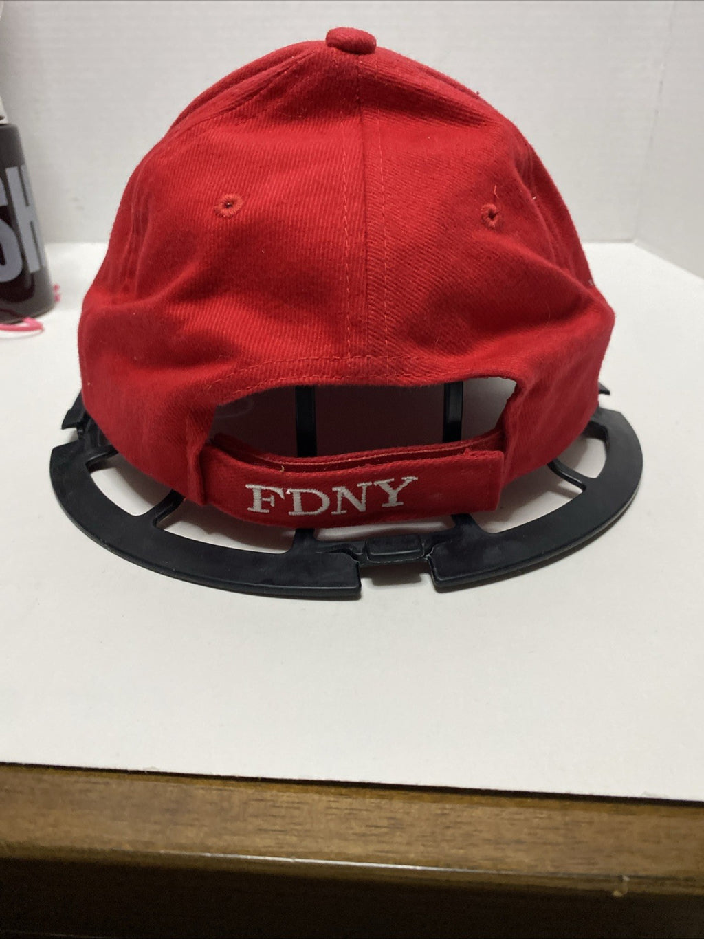 FDNY New York Fire Department Hat Cap Adjustable Snapback red white blue