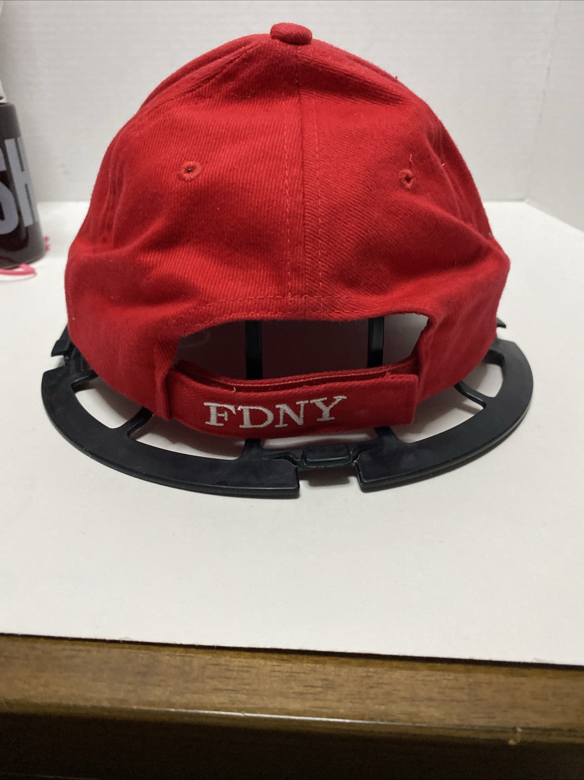 FDNY New York Fire Department Hat Cap Adjustable Snapback red white blue