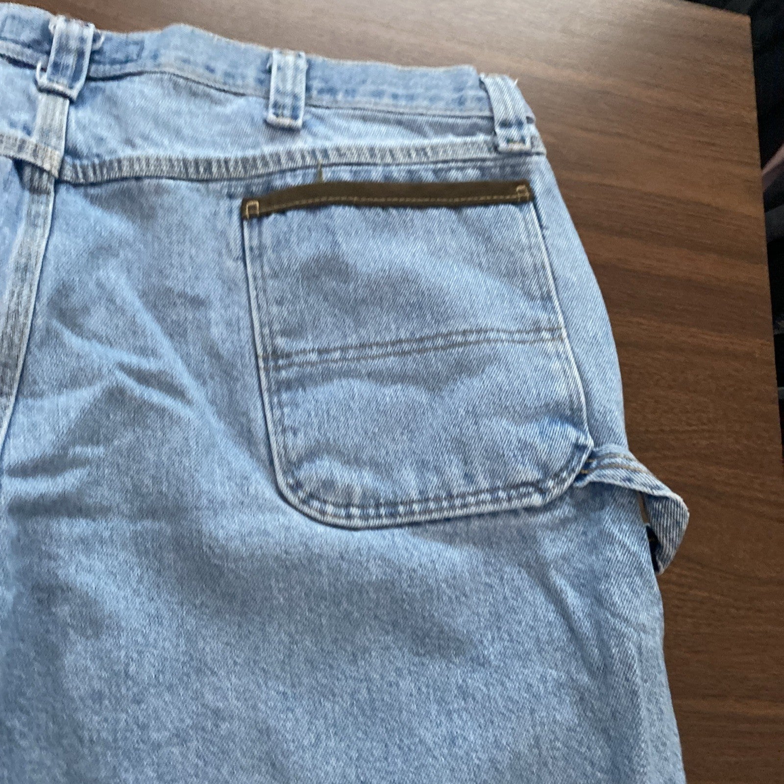 Wrangler Riggs Workwear Denim Carpenter Mens Jeans Shorts 42