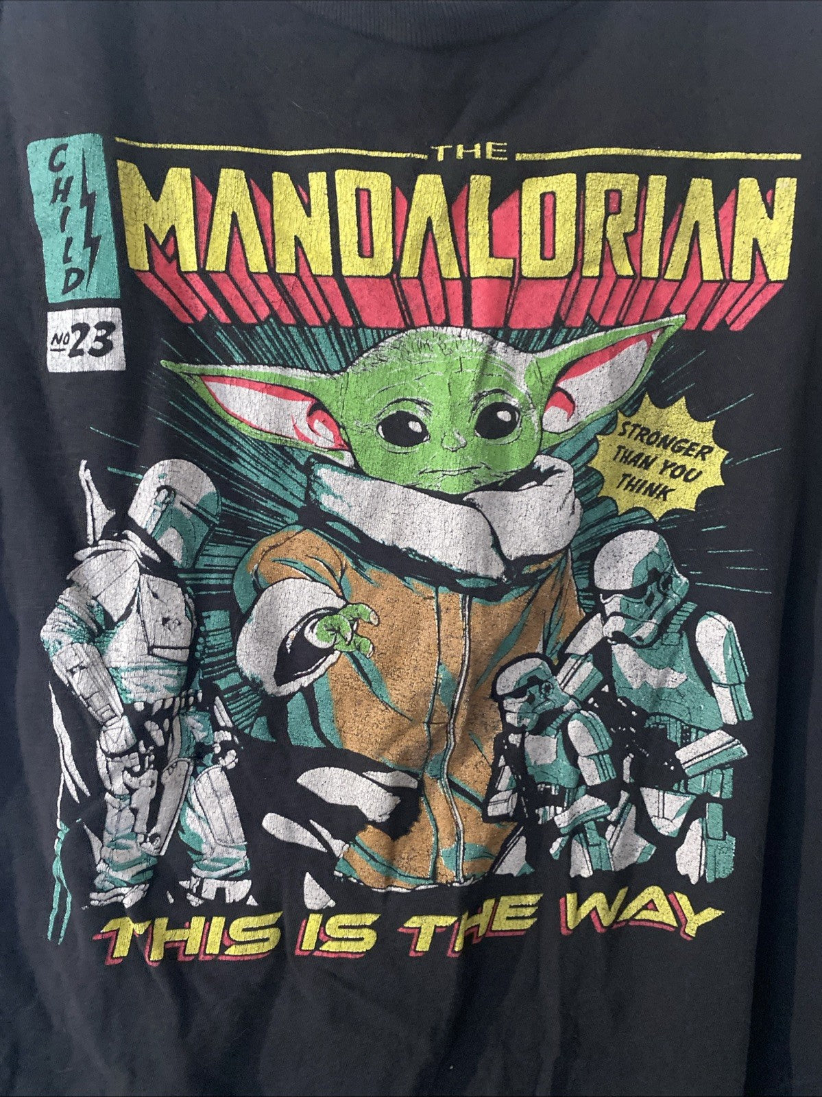 Star Wars The Mandalorian Size Medium T-Shirt