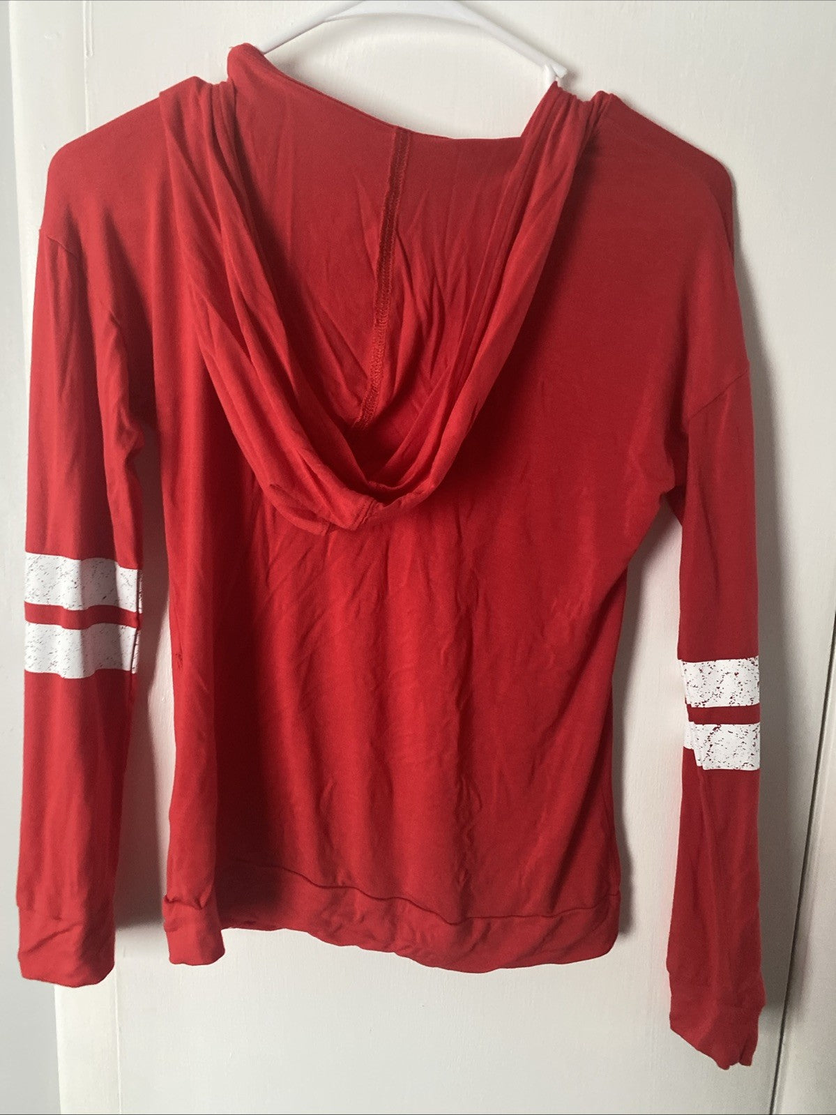 NHL Detroit Red Wings hoodie long sleeve large size 10/12 red and color