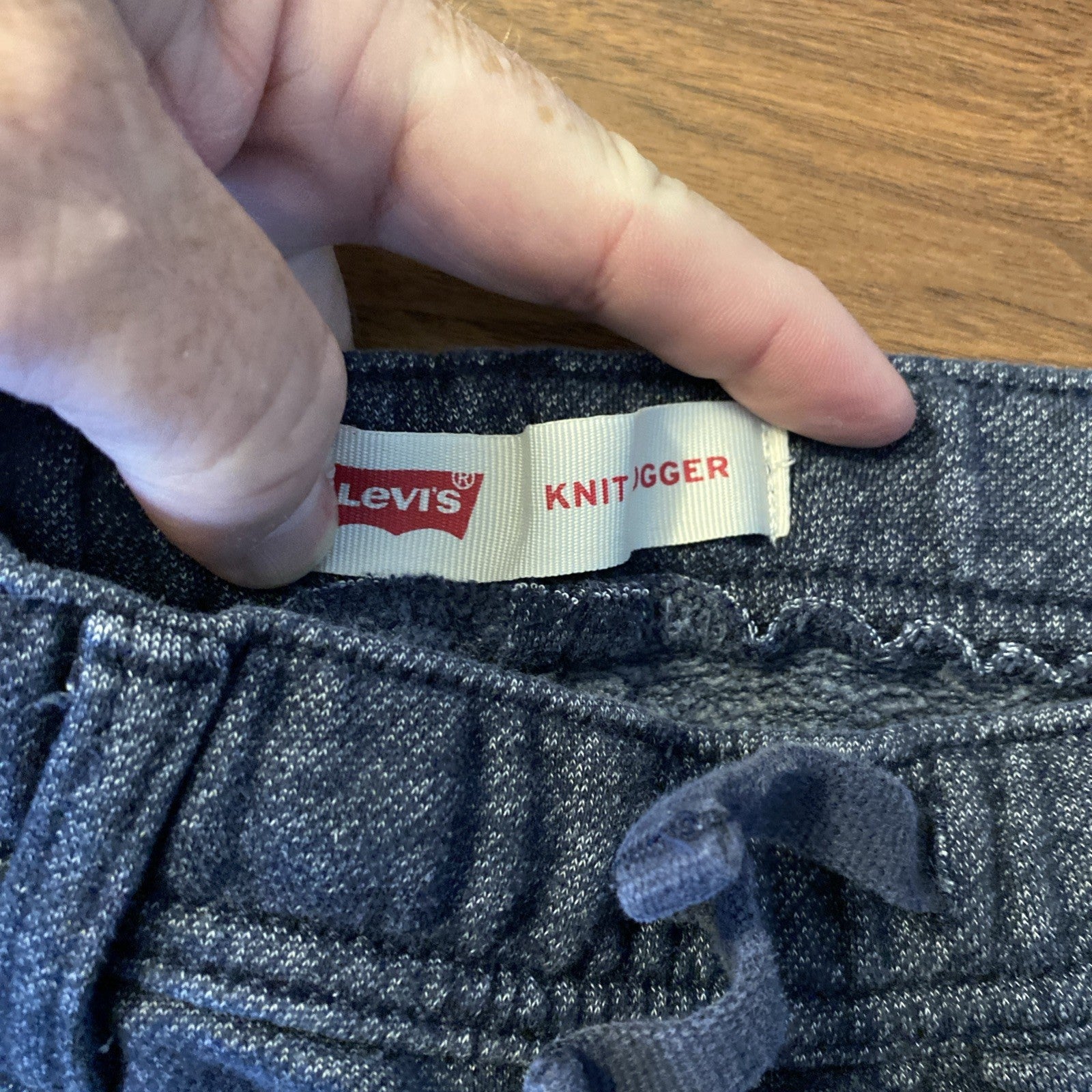 Levi knit jogger size large long pants
