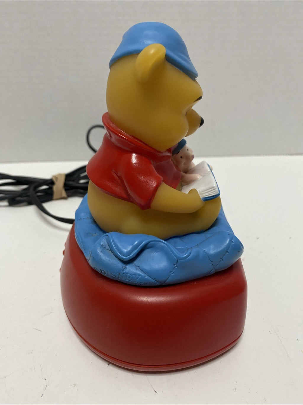 Vintage Sleepytime Bedtime Light Winnie The Pooh & Piglet Alarm Clock Tested 