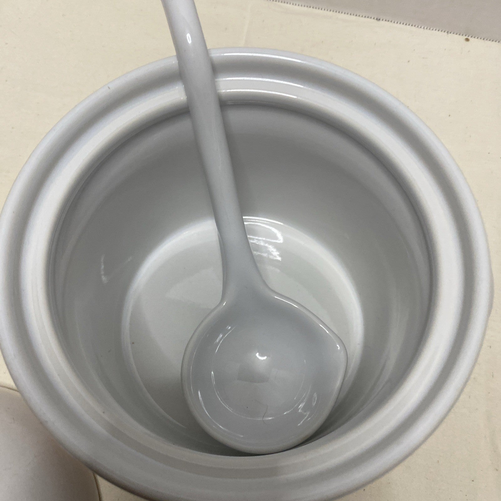 Campbell’s Soup Kids Handle Serving Tureen Crock Soup Bowl With Cover