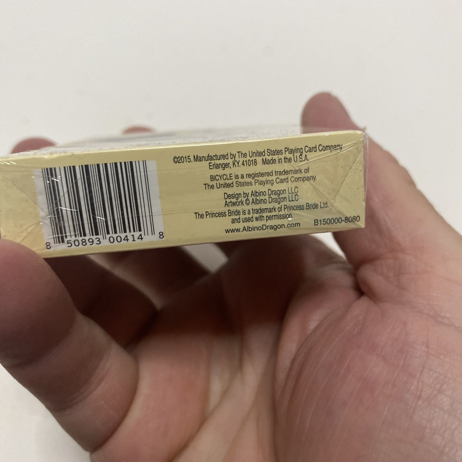 THE PRINCESS BRIDE Playing Cards Loot Crate Exclusive Albino Dragon Sealed