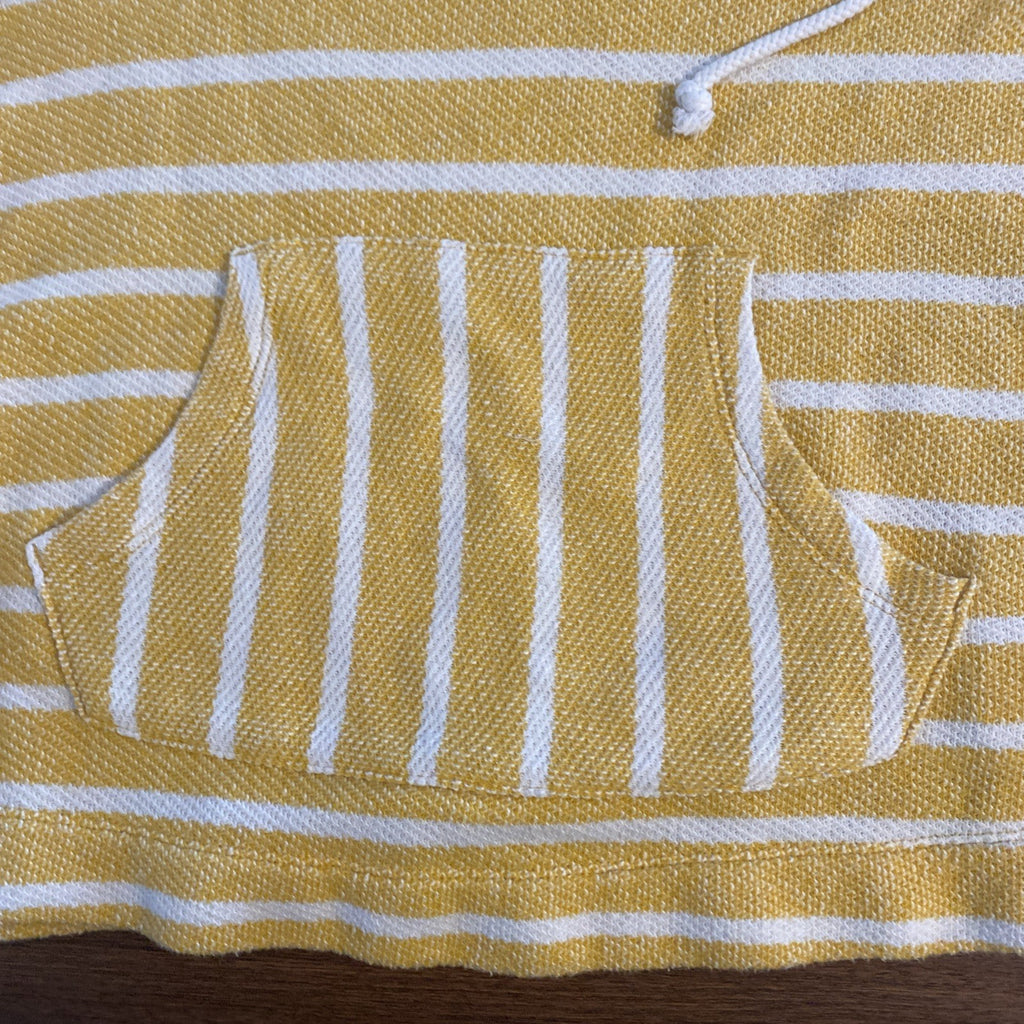 Old Navy women’s size small hoodie yellow striped long sleeve top