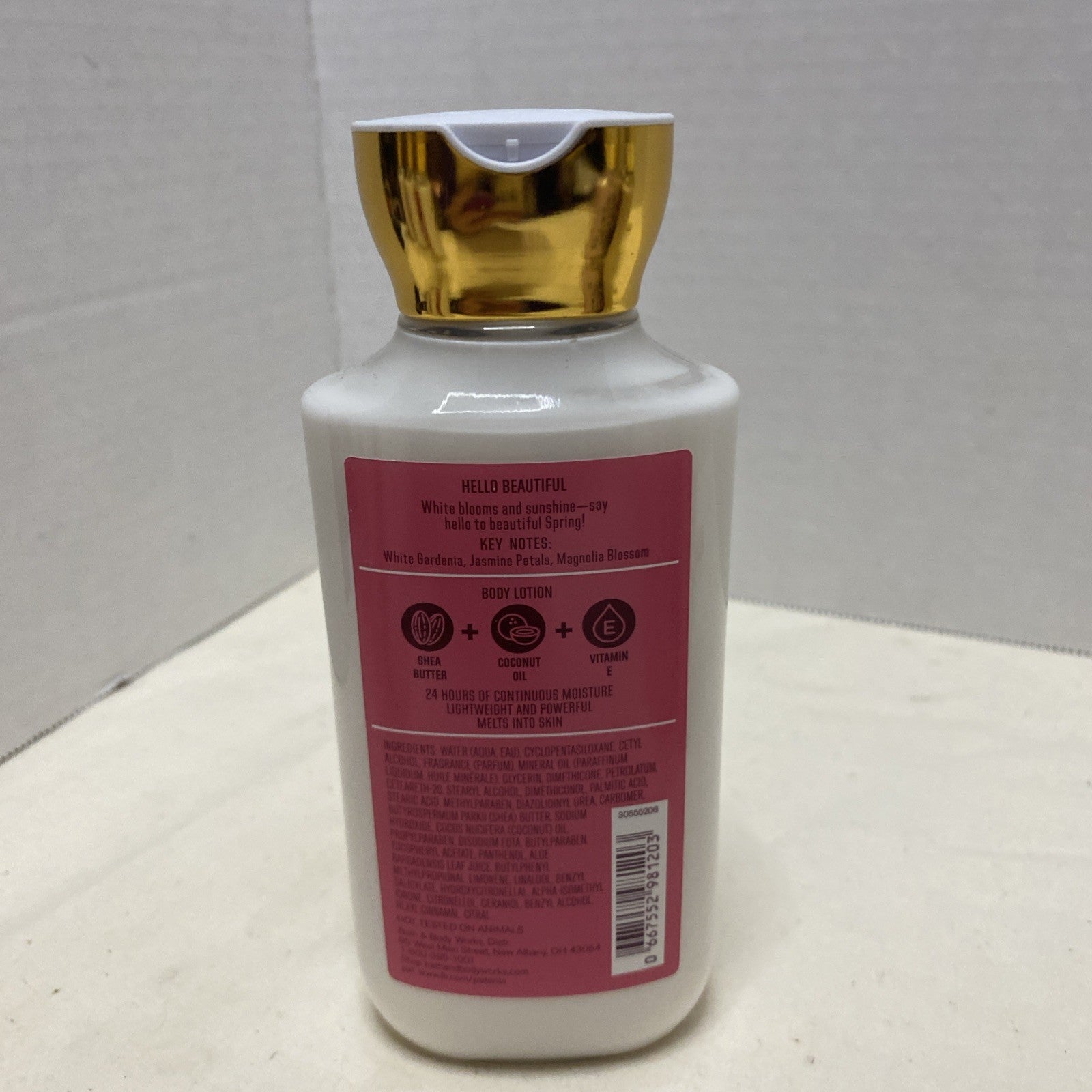 Bath and Body Works Hello Beautiful Body Lotion 8 fl oz/236mL Shea Butter Vit E