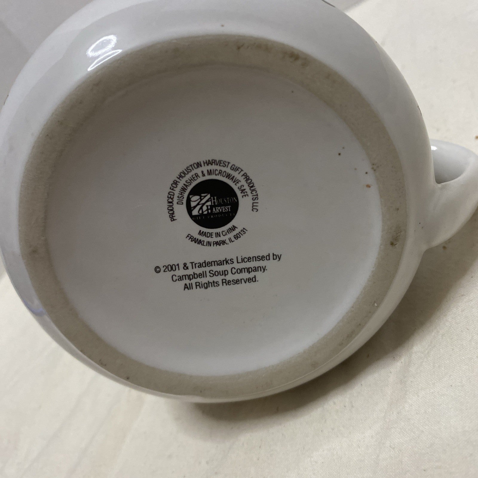 Vintage Cambells Soup Mug Cresent Moon And Stars 2001