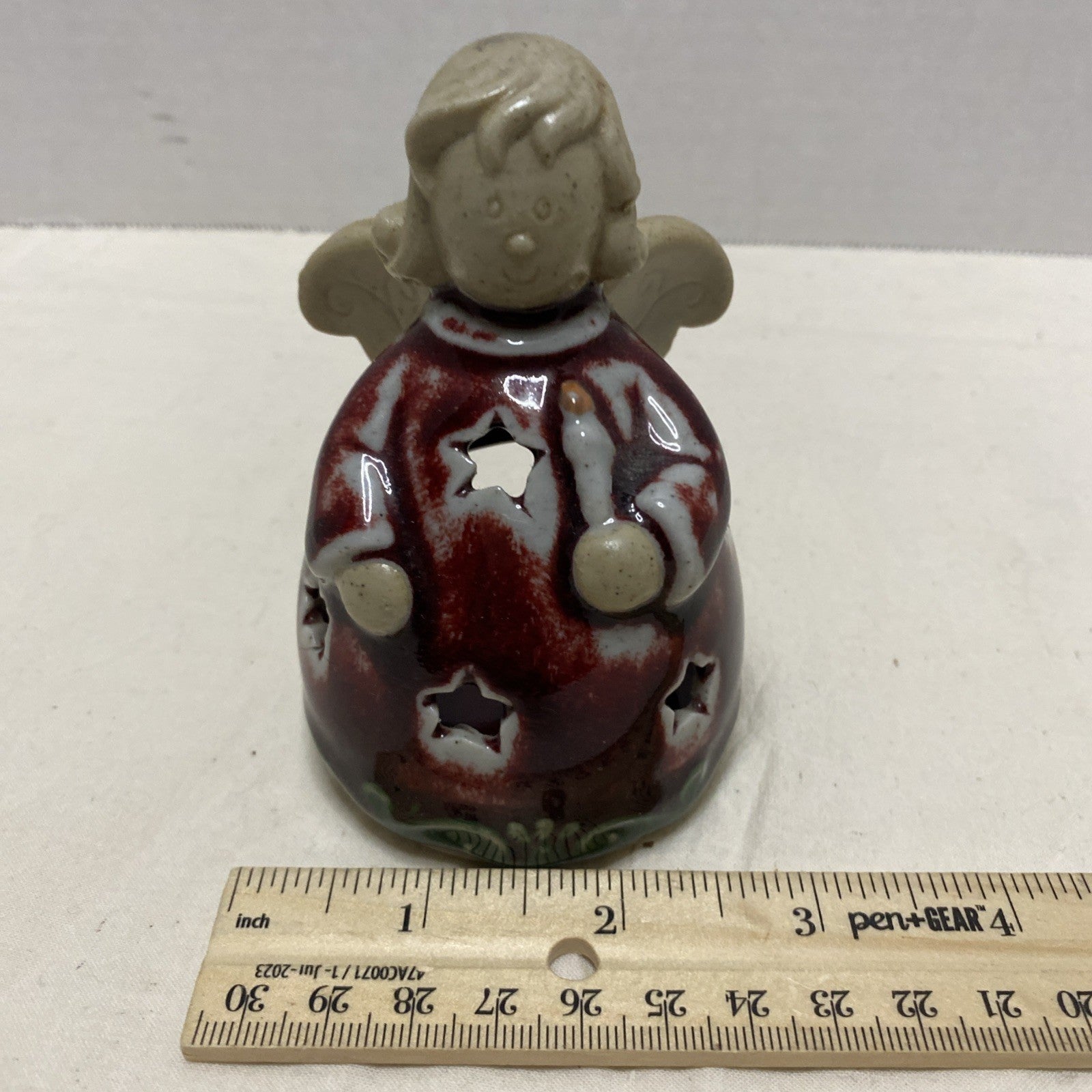 Angel Tealight -pottery