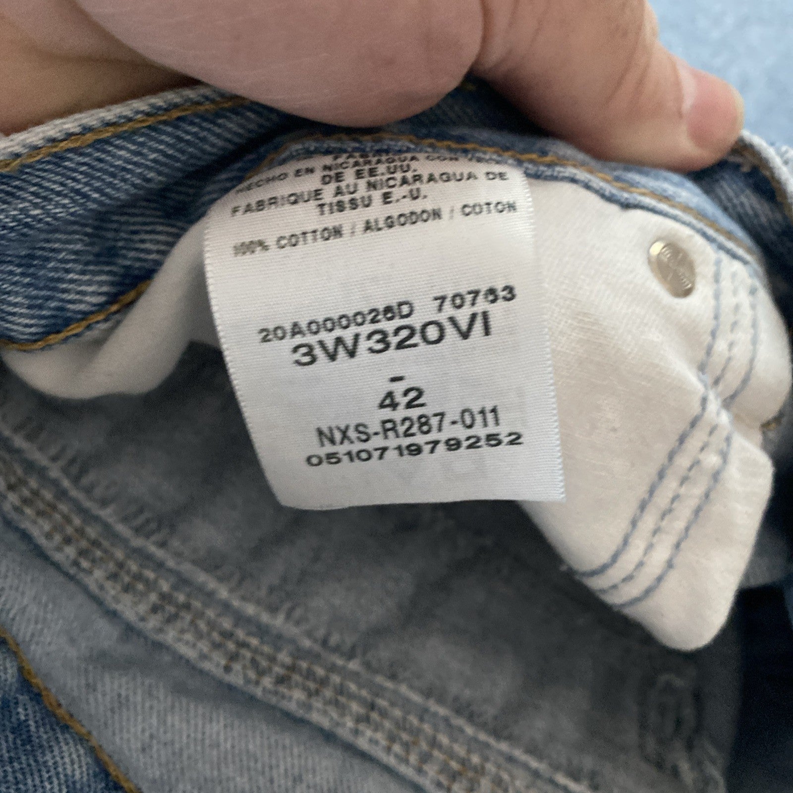 Wrangler Riggs Workwear Denim Carpenter Mens Jeans Shorts 42