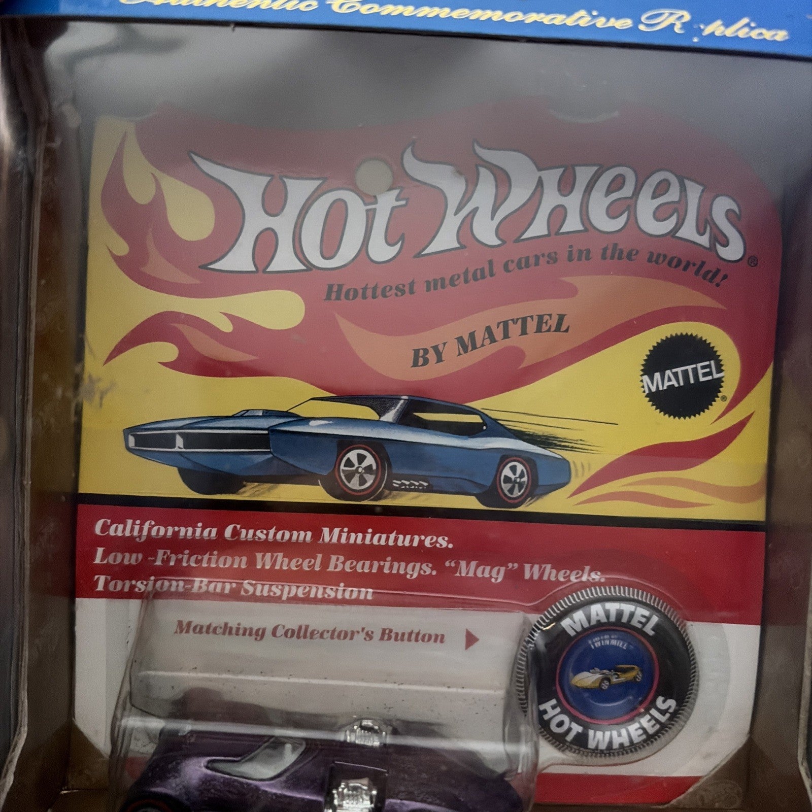 1:64 HW 30 Years 1969 Authentic Commemorative Replica Twinmill w/COA & Pin New