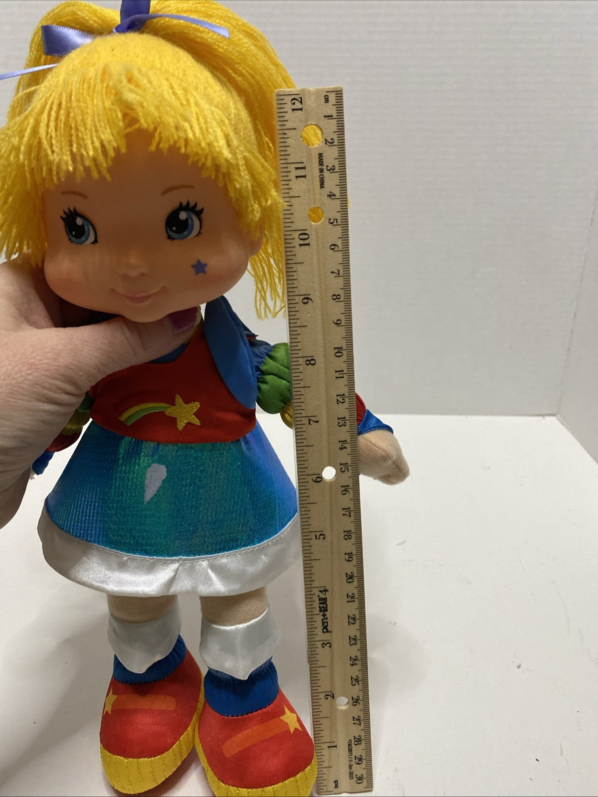 Rainbow Bright Doll 40 Year Anniversary Hallmark EUC 12 inch TLS Toys
