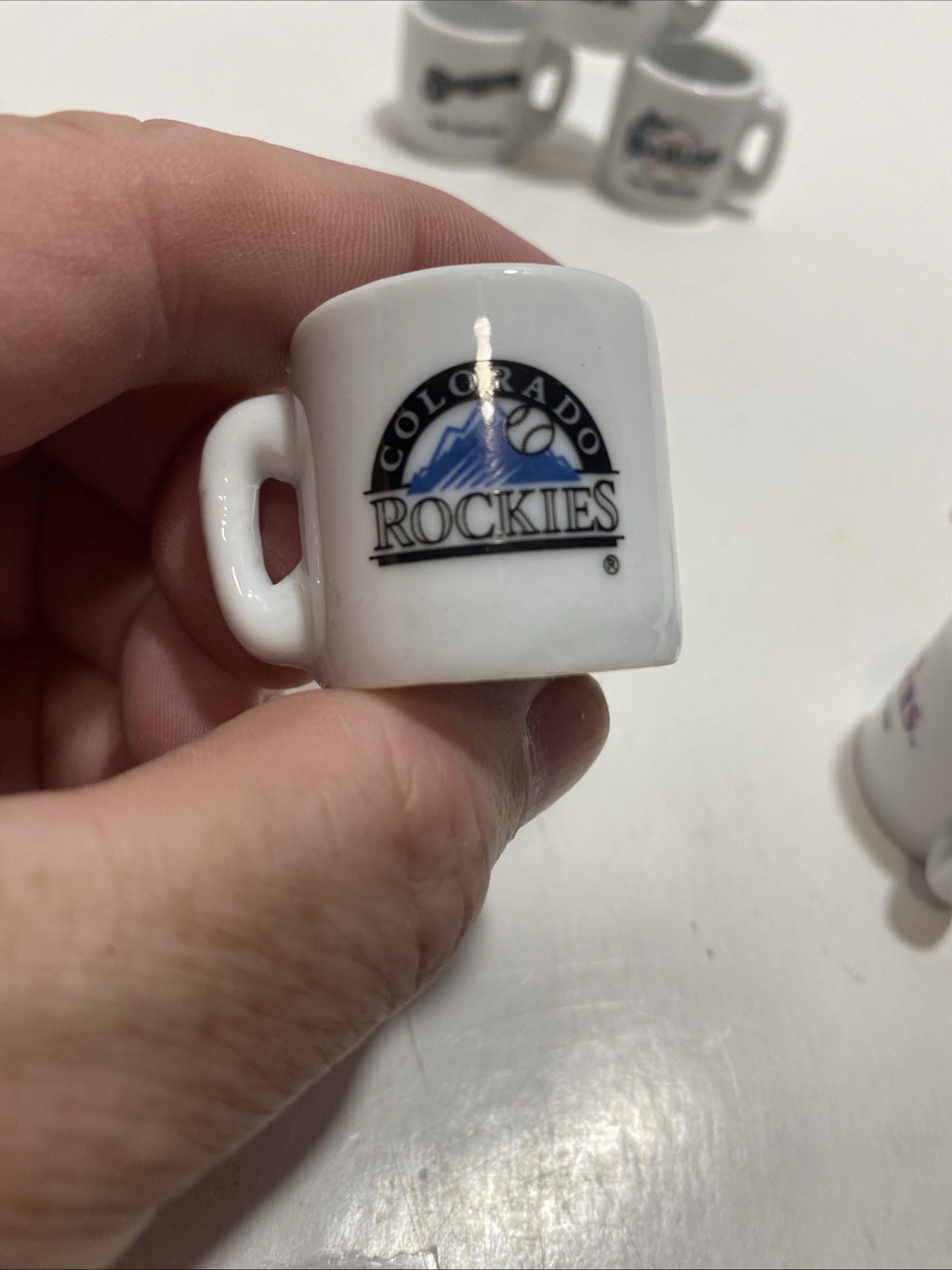 MLB Mini Cups / Mugs Vending Machine Vintage Lot of 6 See Pics