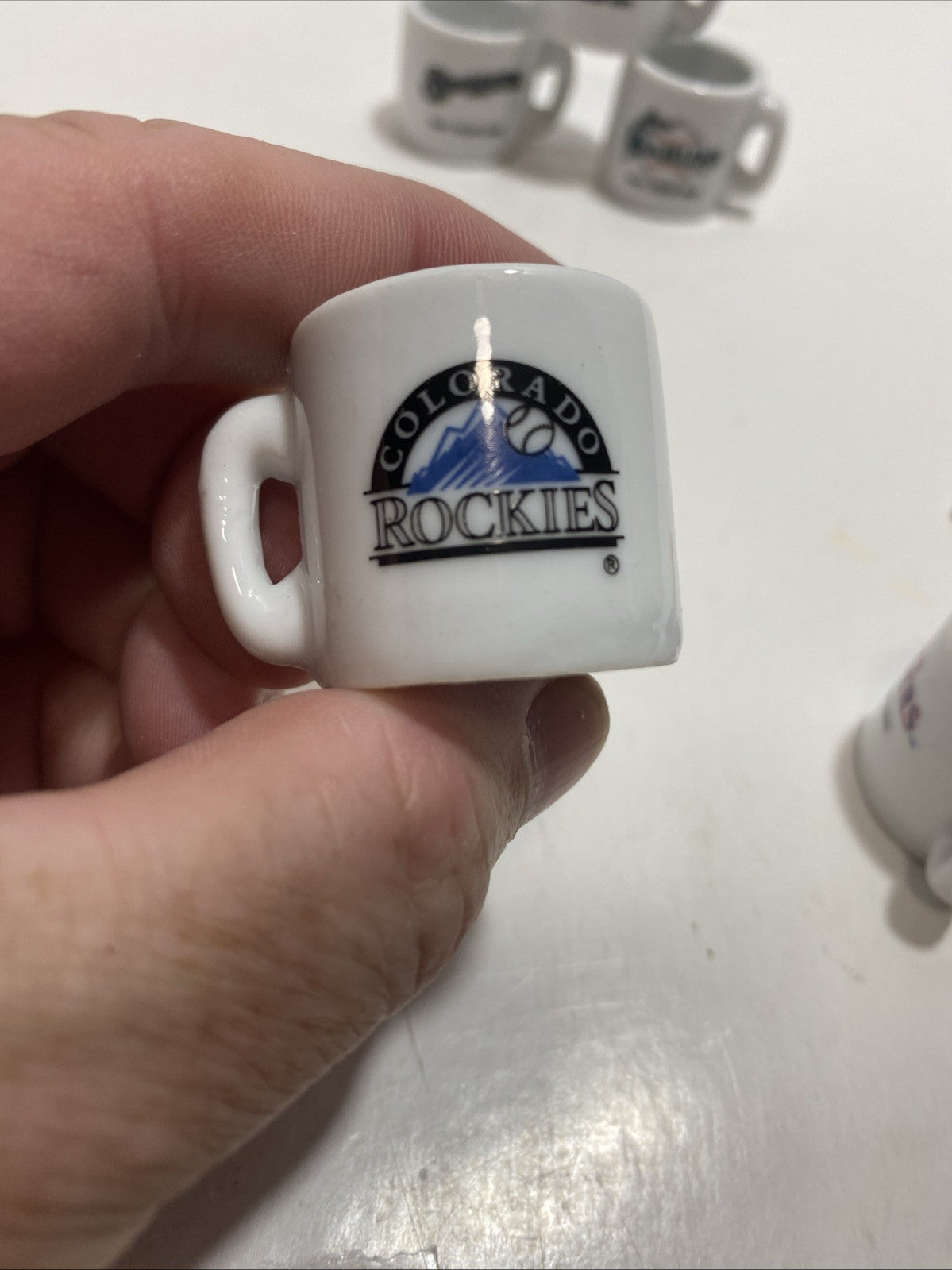 MLB Mini Cups / Mugs Vending Machine Vintage Lot of 6 See Pics