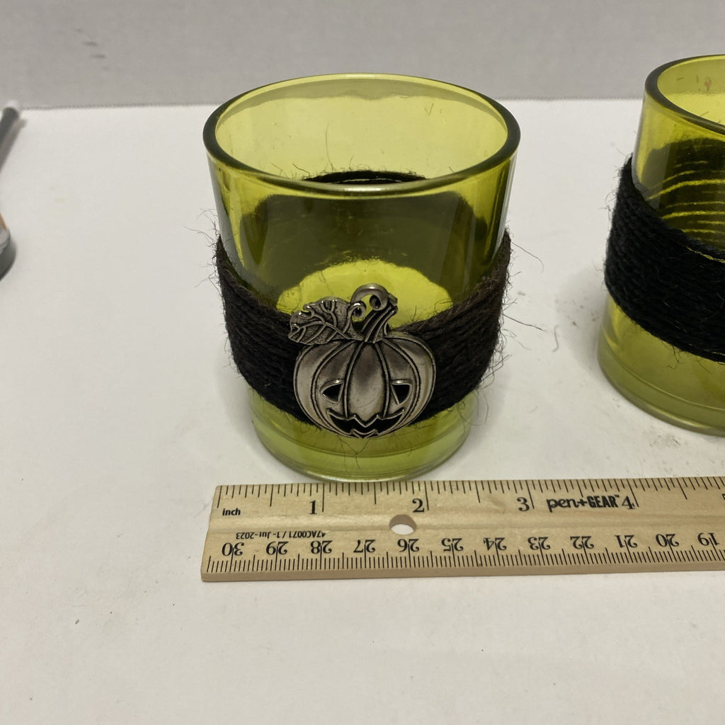 Pumkin Candle Holders Set Of 3