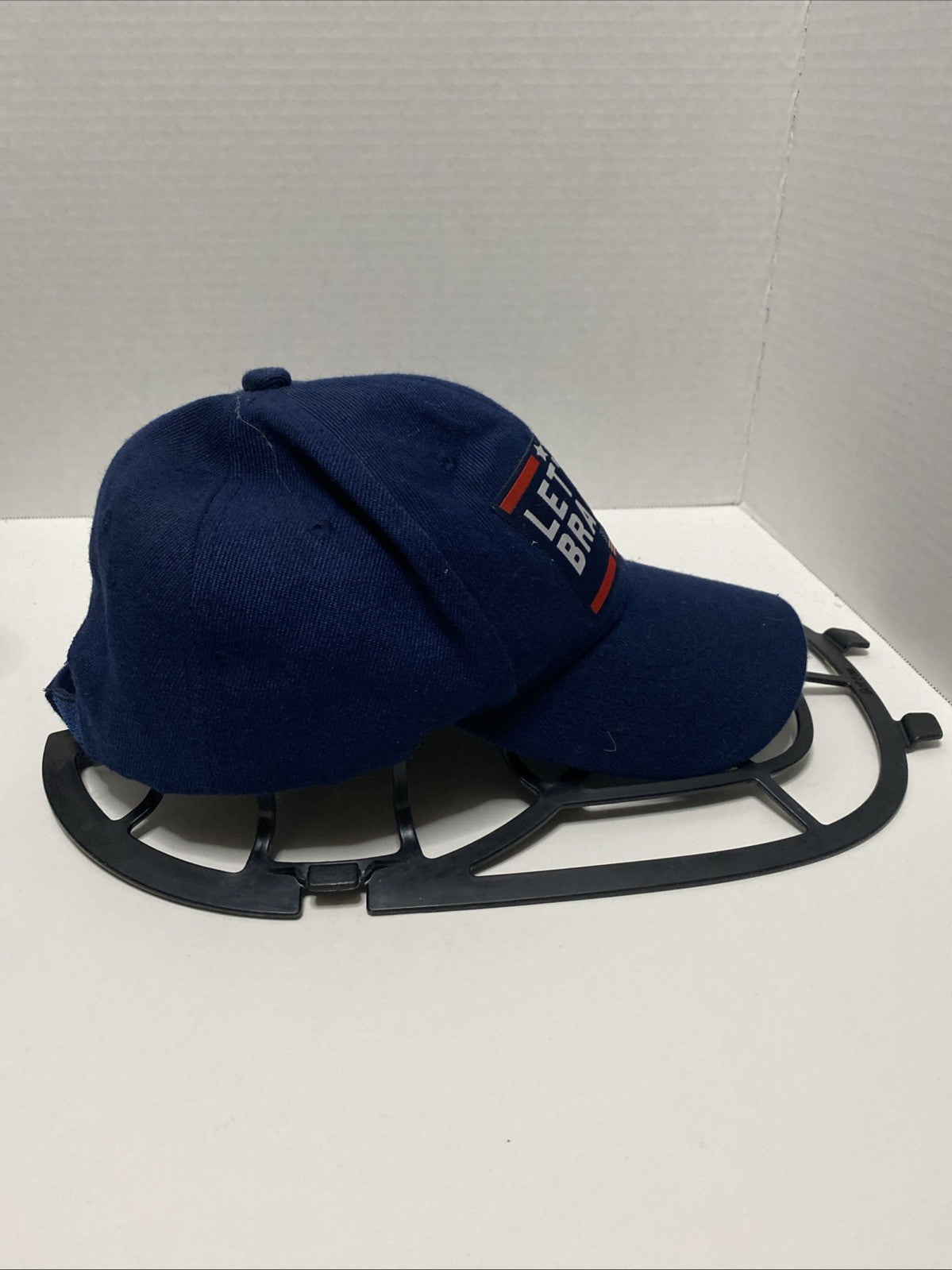 Lets Go Brandon Baseball Hat Cap Mens Strap Back Blue Red Usa Patriot Adjustable