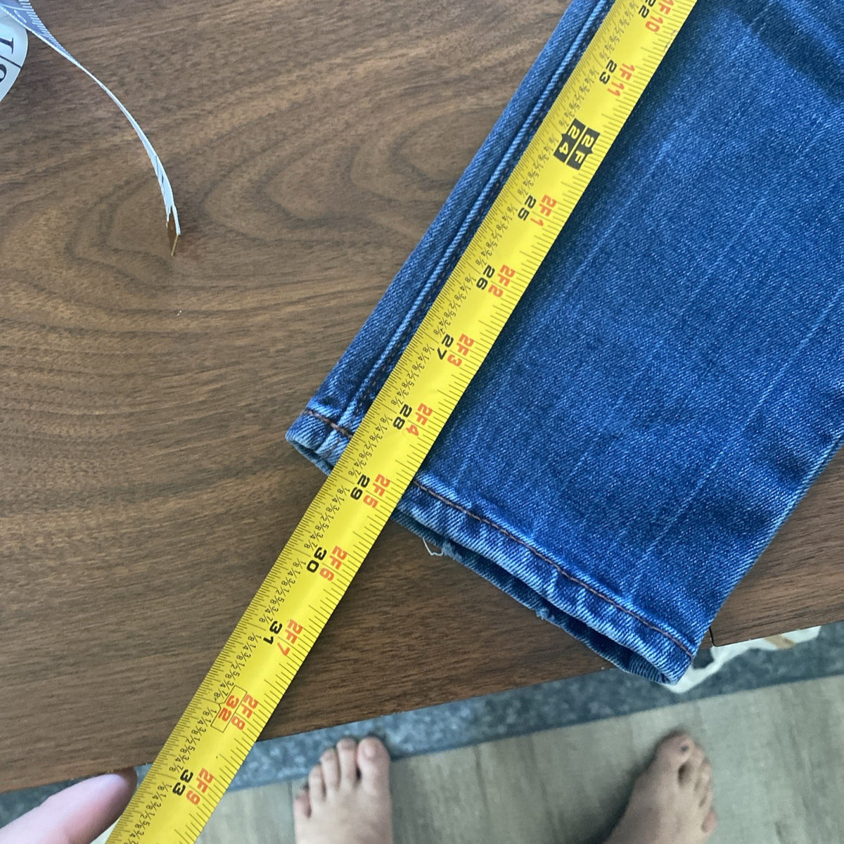 Old Navy Jeans Womens Size 6 Pop Icon Skinny Mid-Rise Blue Denim Waist 30