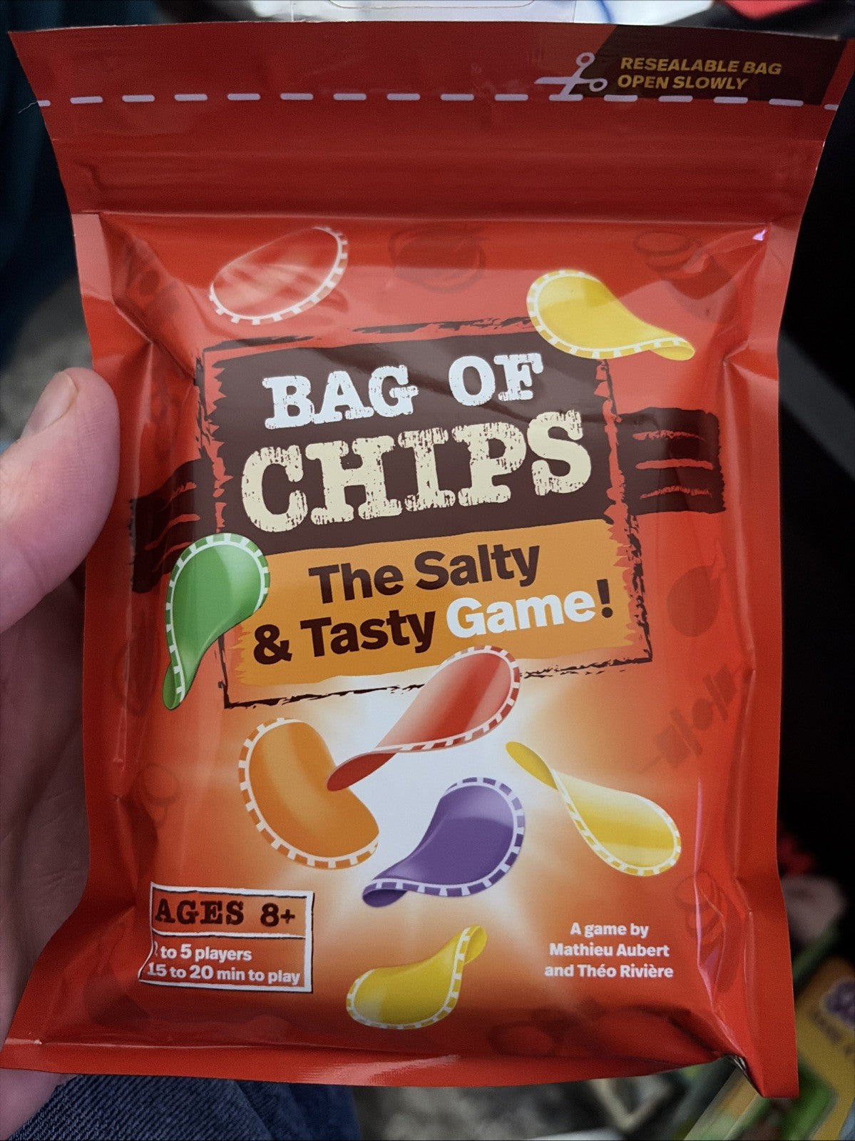 Bag of Chips Card Game, The Salty & Tasty Party Game - New - Ships Same Day