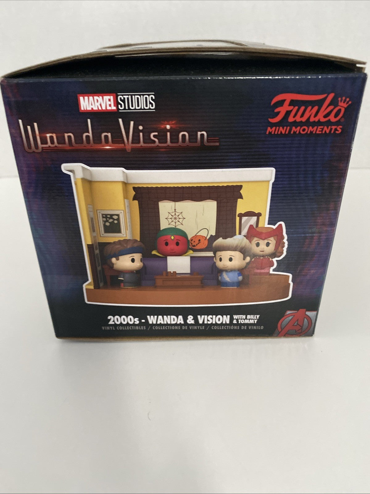 Funko Mini Moments-Wandavision 2000's- Wanda & Vision w/Billy & Tommy- NIB