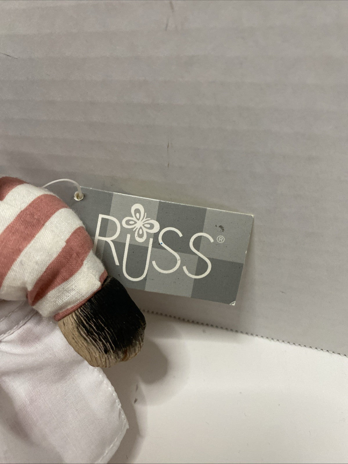 Vintage Russ Berries Nurse T.L.C Plush Beanbag Shelf Sitter Cat Nurse Medical