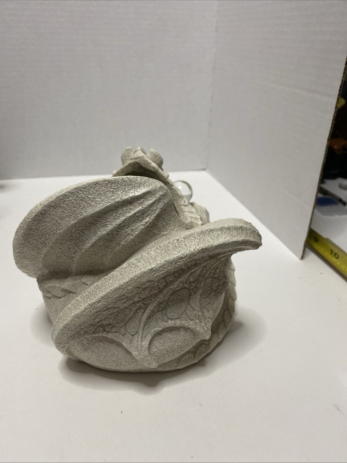 Windstone Editions Pena Dragon Candle Lamp 1999 White D&D Magic Castle