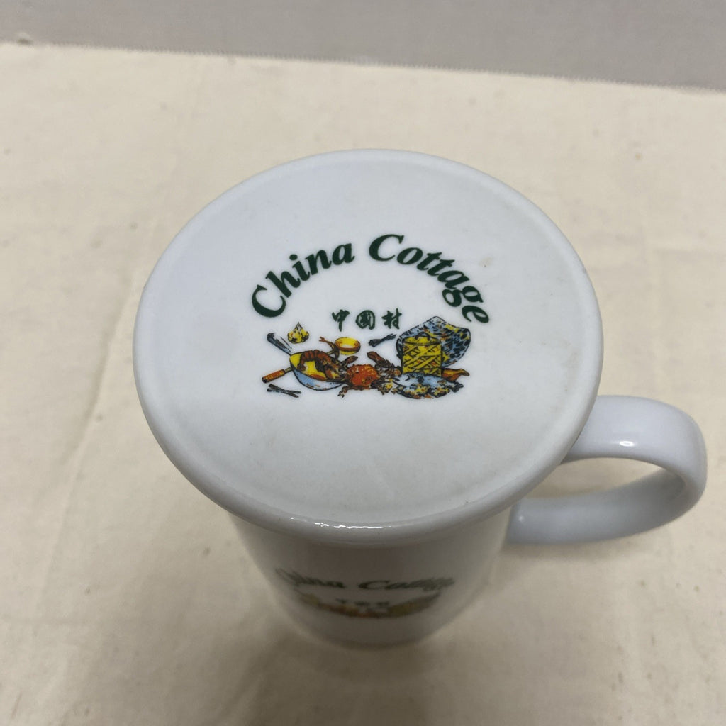 Towin China Cottage Tea Infuser Cup With Lid