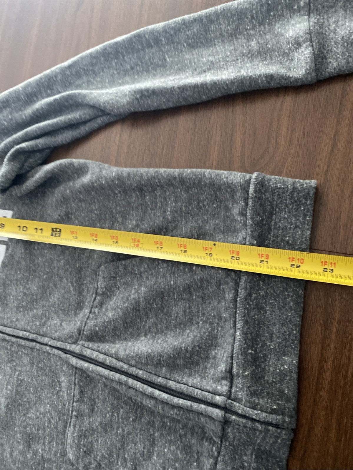 PINK Women Sweatshirt Small Gray Hoodie Logo Spellout Full Zip