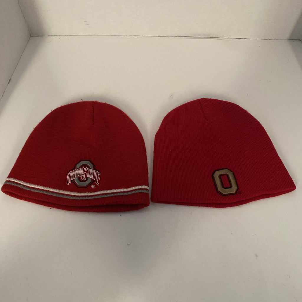 2 Ohio State beanie hats youth no cuffs