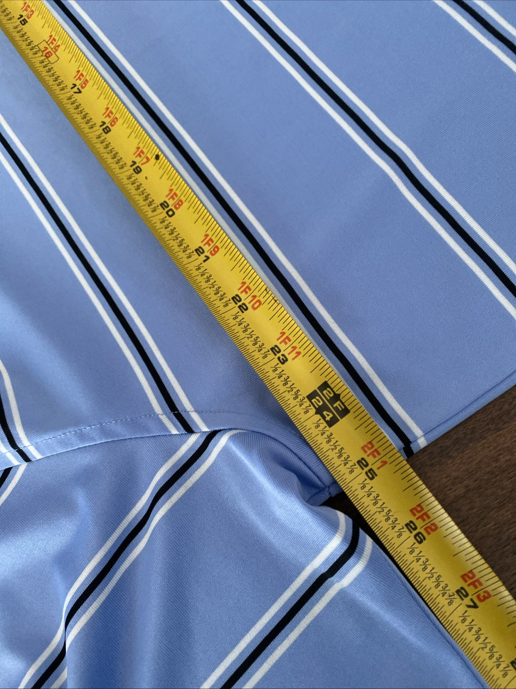 Izod men’s XL polo golf shirt light blue short sleeve