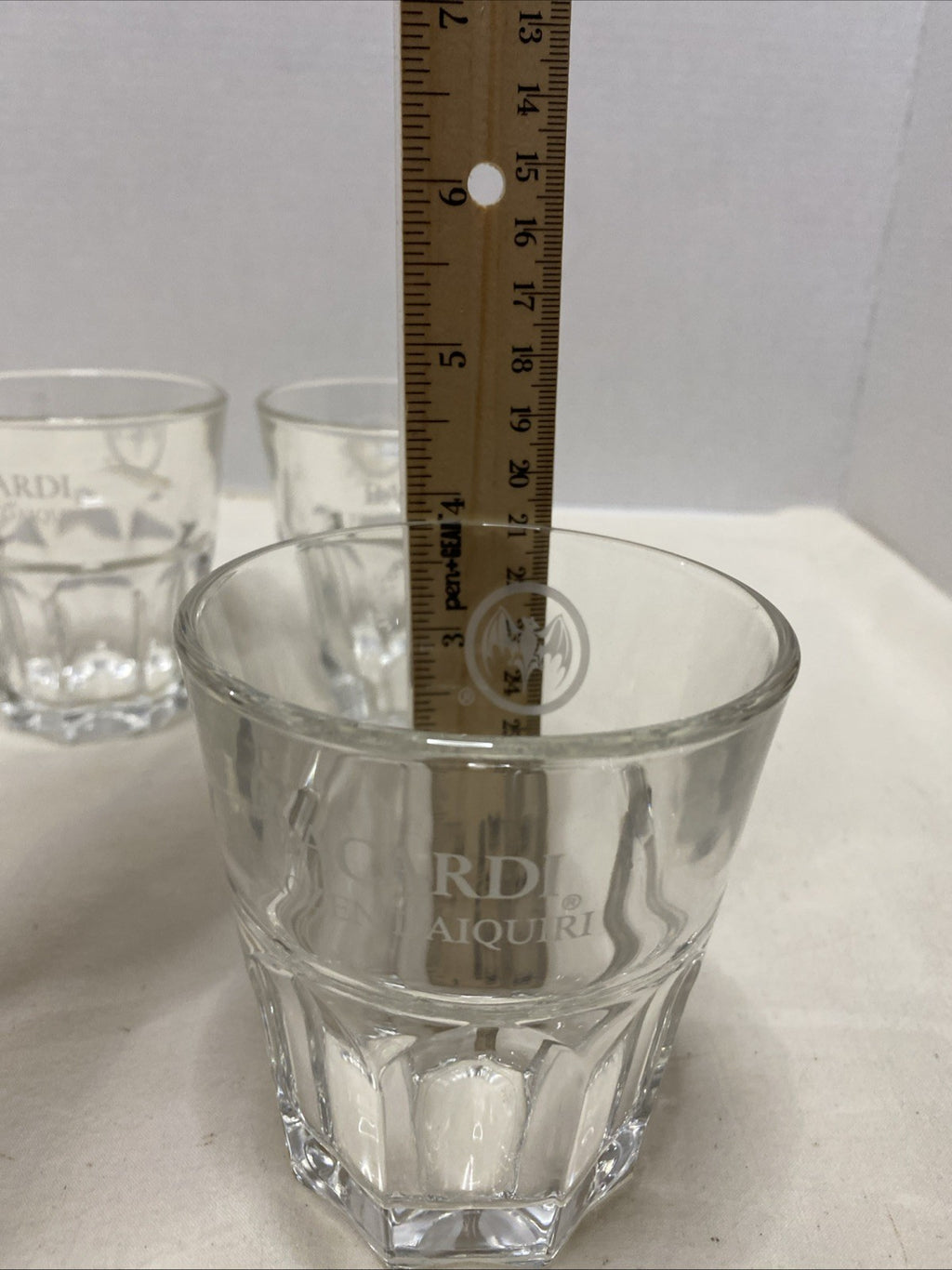 4 Bacardi Frozen Daiquiri Rum Gläser,  Party, Bar, Gastro