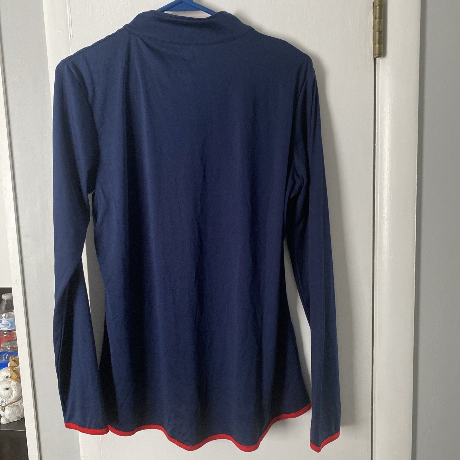 Boston Red Sox Women's Size Medium Quarter Zip Pullover Fanatics 