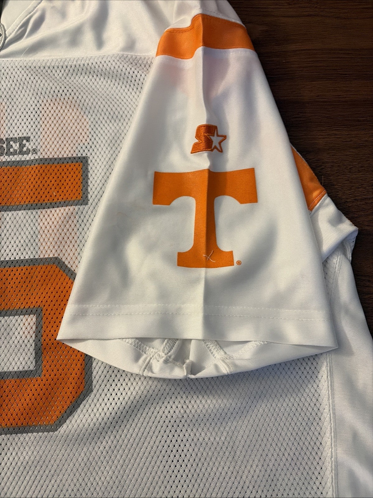 Starter Men’s XL  Tennessee Volunteer Football Jersey Number 15 White