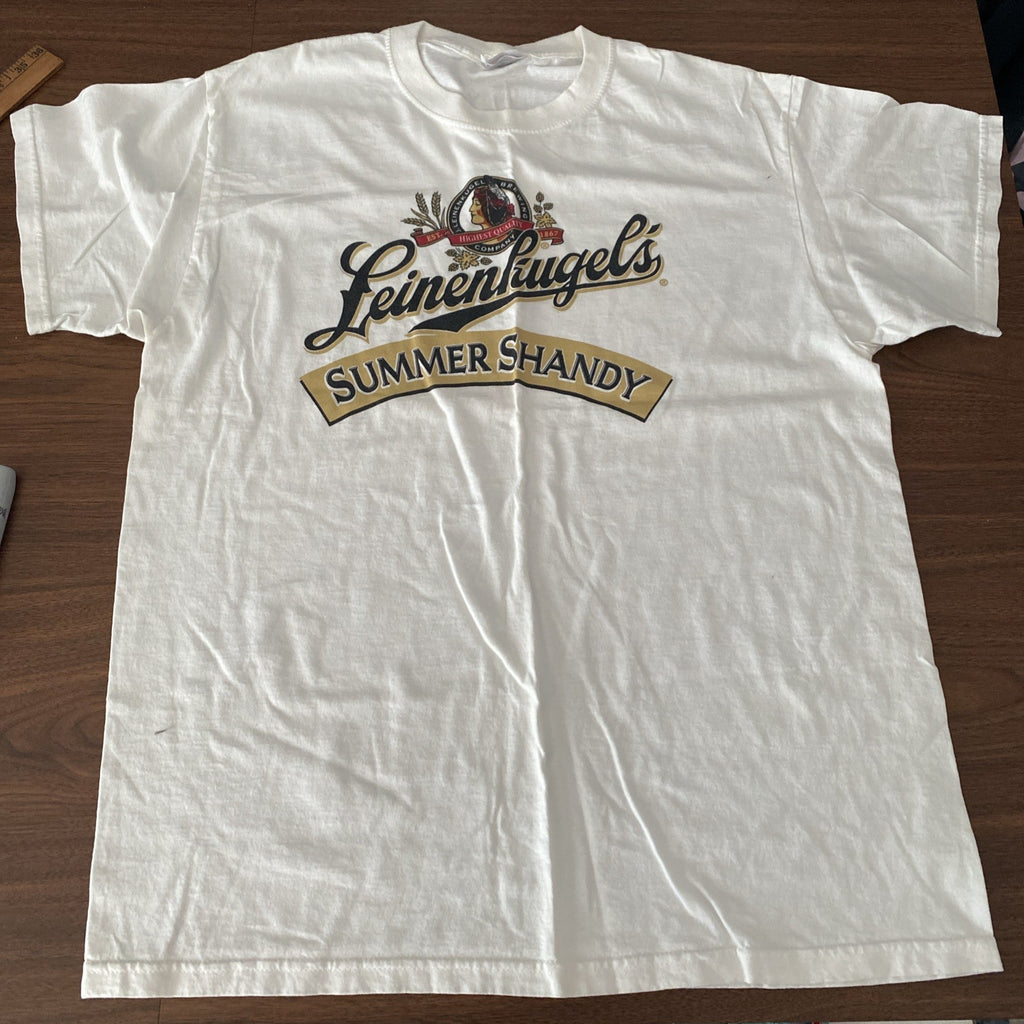 Classic Logo Leinenkugels Summer Shandy Short Sleeve T-Shirt Unisex Size L