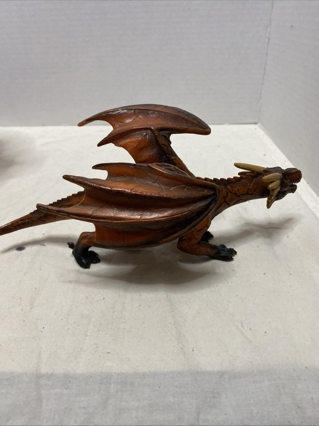 Mojo Fire Dragon Fantasy Figure Orange Winged Monster