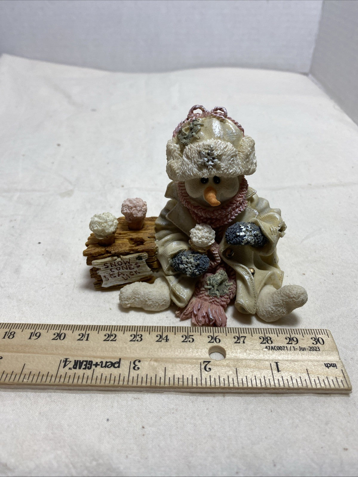 VTG Boyds Bears Wee Folkstone Collection-"Slurp"and the Snowcone Stand#36500 