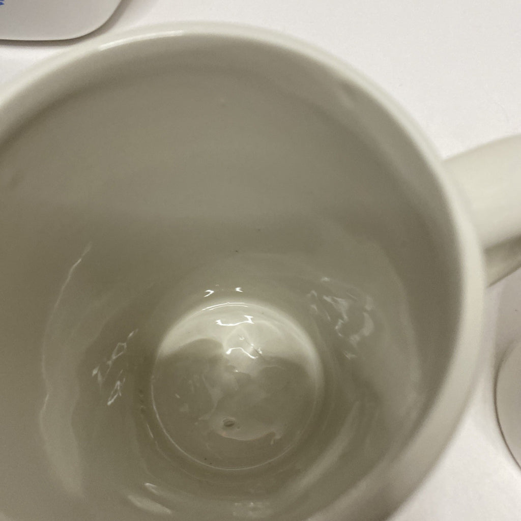 Set Of 3 Bug Mugs, Butterfly, Bee, Dragonfly