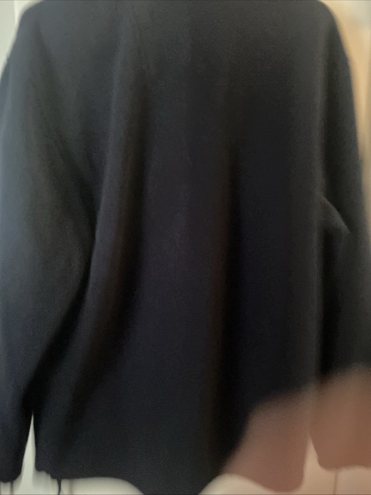 IZOD PULLOVER SWEATSHIRT men's size medium Navy Blue 1/4 zip long sleeve
