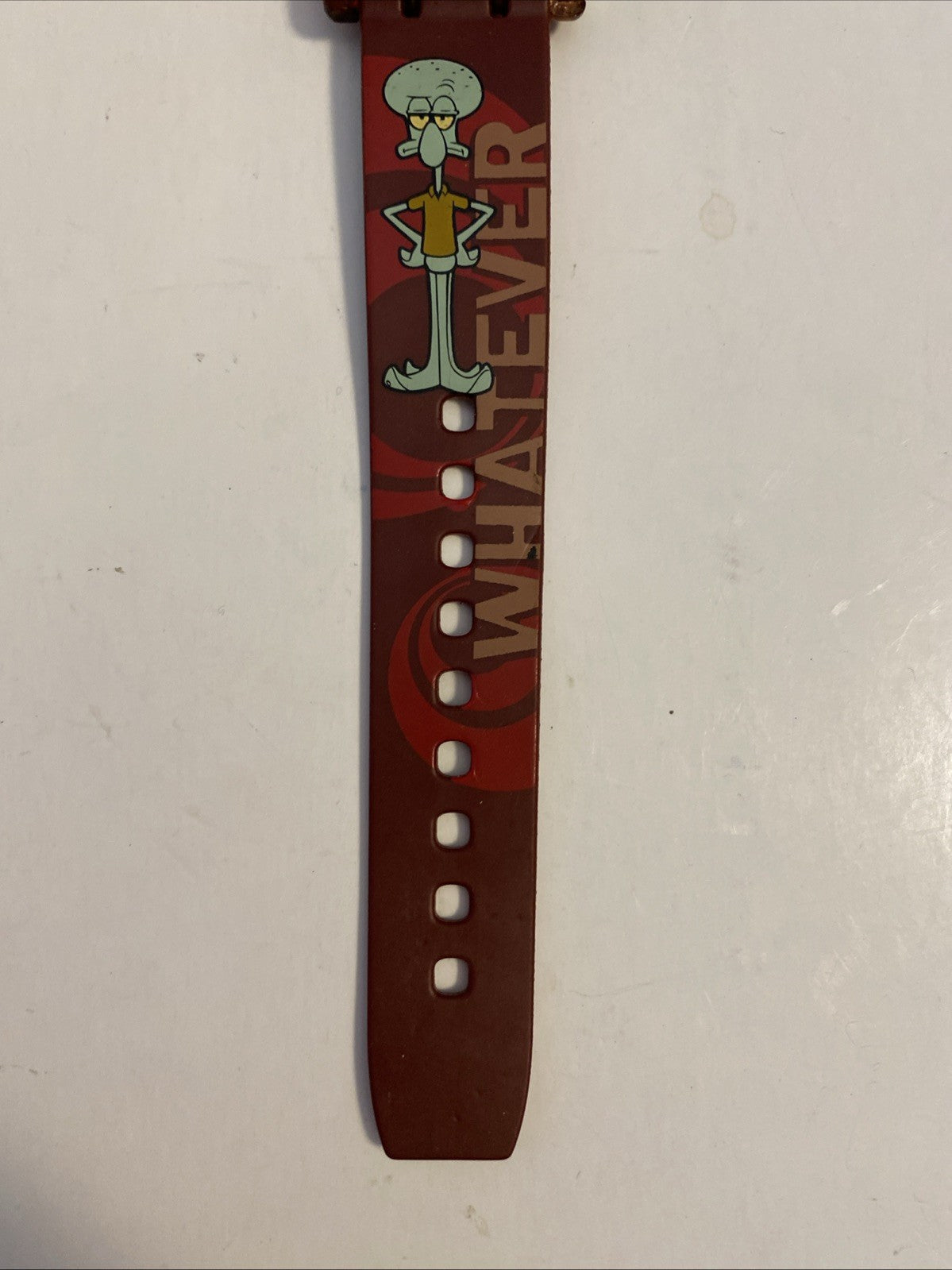 Burger King 2004 Squidward Watch Nickleodeon Spongebob Squarepants Movie No Tin