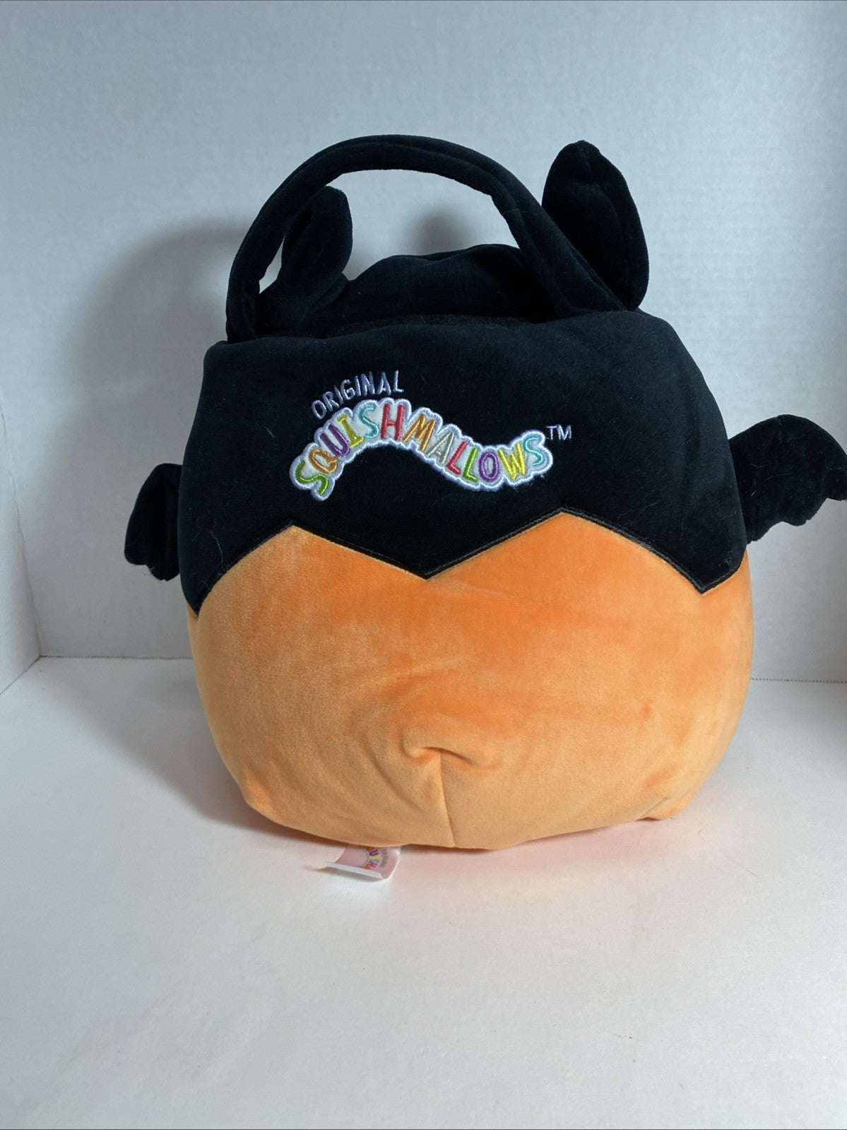 Squishmallows Emily the Bat in Pumpkin Halloween 10" Stuffed Plush-RARE W TAGS