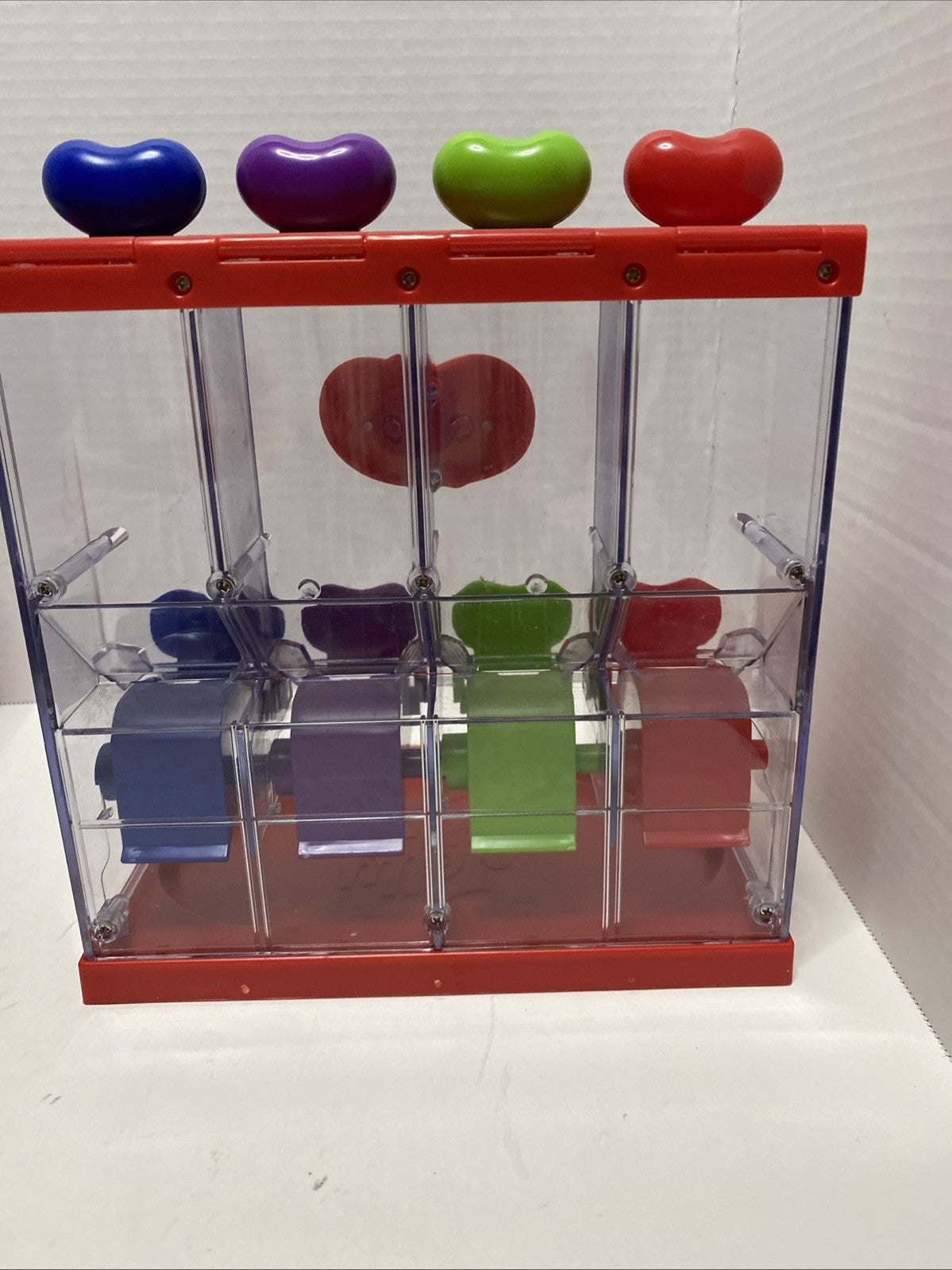 Jelly Belly Candy Dispenser 4 Slot Holder 2018 Display Case