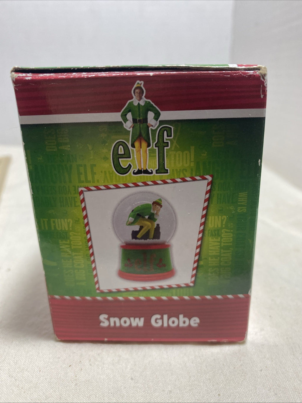 Elf Snow Mini Globe JCPenney Black Friday Exclusive 2.5 Inches In Box Buddy NEW