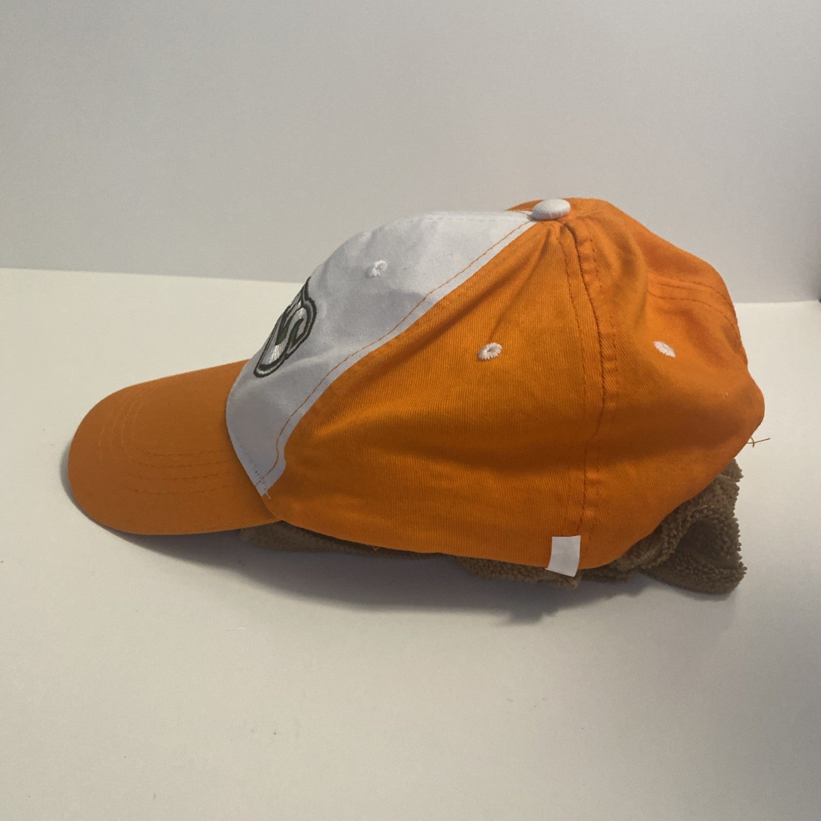 bright orange DAYTON DRAGONS HAT spellout low-profile lightweight OSFM men/women