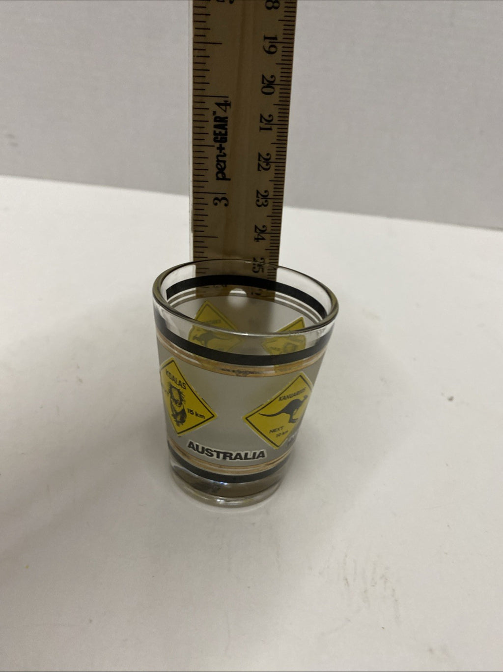 Vintage Collectible Shot Glass AUSTRALIA   Koala Bears