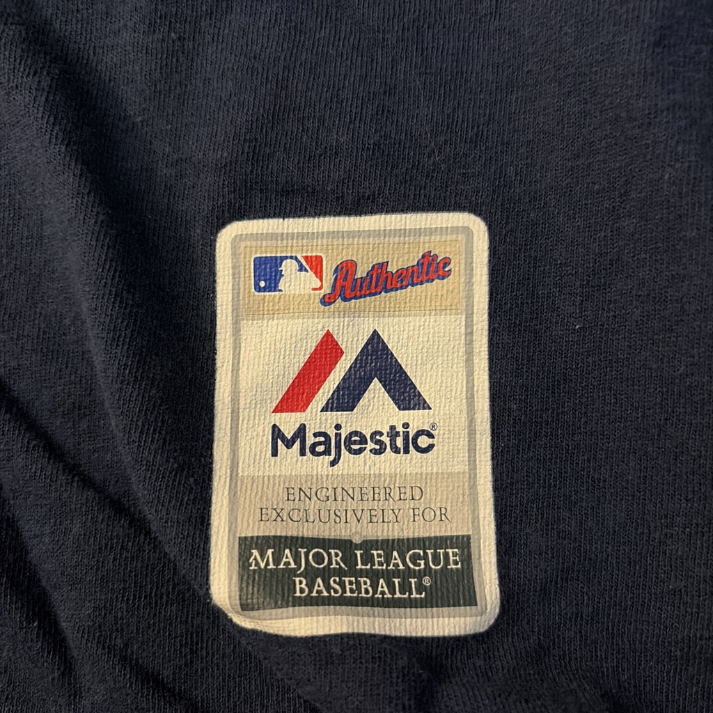 Detroit Tigers Men's Majestic Authentic MLB Short Sleeve T-Shirt - XL