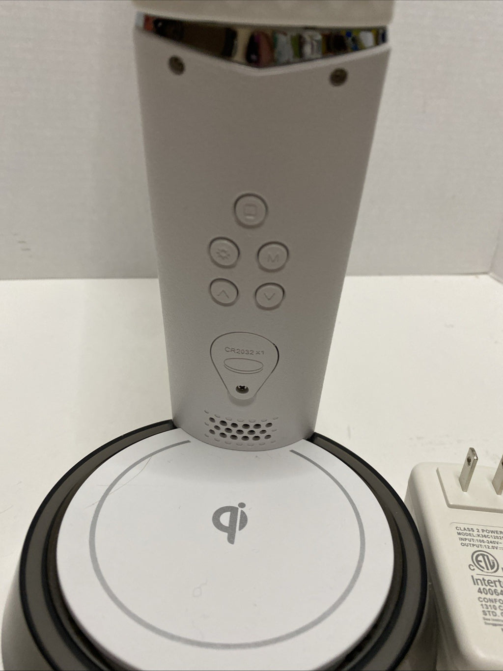 OttLite Wireless Charging LED Lamp Color Changing Base White With Power Cord