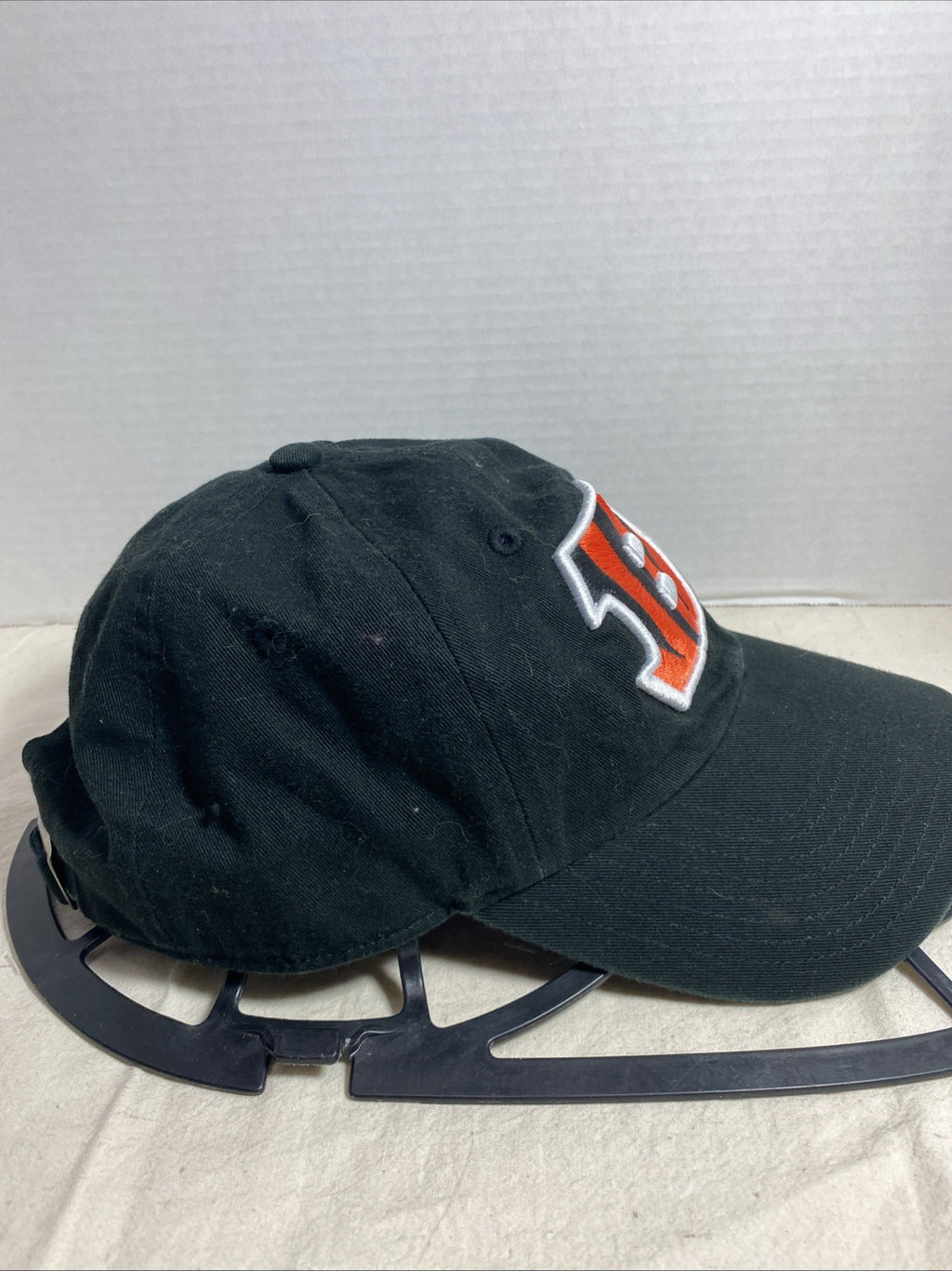 Cincinnati Bengals Fanatic Adjustable Hat Cap NFL Black Orange Official