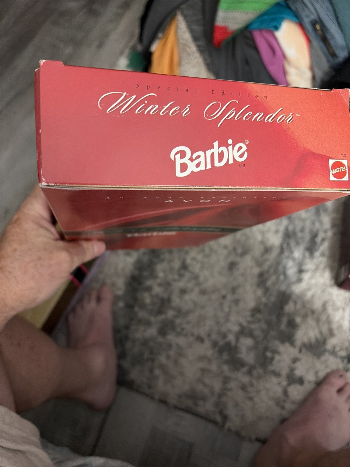 Barbie Winter Splendor – 1998 Avon Special Edition Doll - New In Box - NRFB